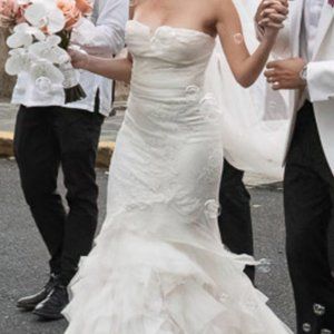 Vera Wang Fawn Ivory Wedding Dress